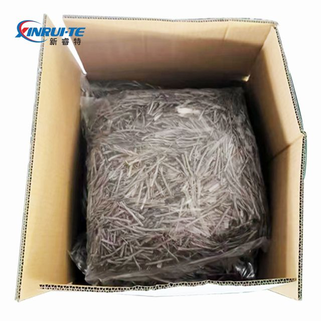 البوليمر الاصطناعي الهيكلي الكلي PP polyplene hybrid الألياف للخرسانة