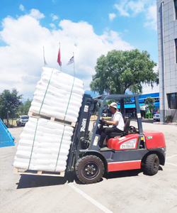 100 ٪ فيغن الكلي الأسود المنقوش من مادة البولي بروبيلين المنحنية