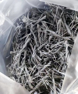 البوليمر الاصطناعي الهيكلي الكلي PP polyplene hybrid الألياف للخرسانة