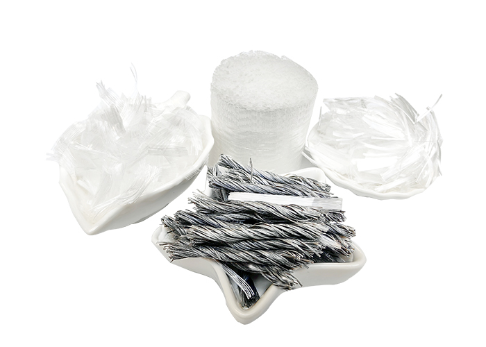 الخرسانة-الألياف الصناعية